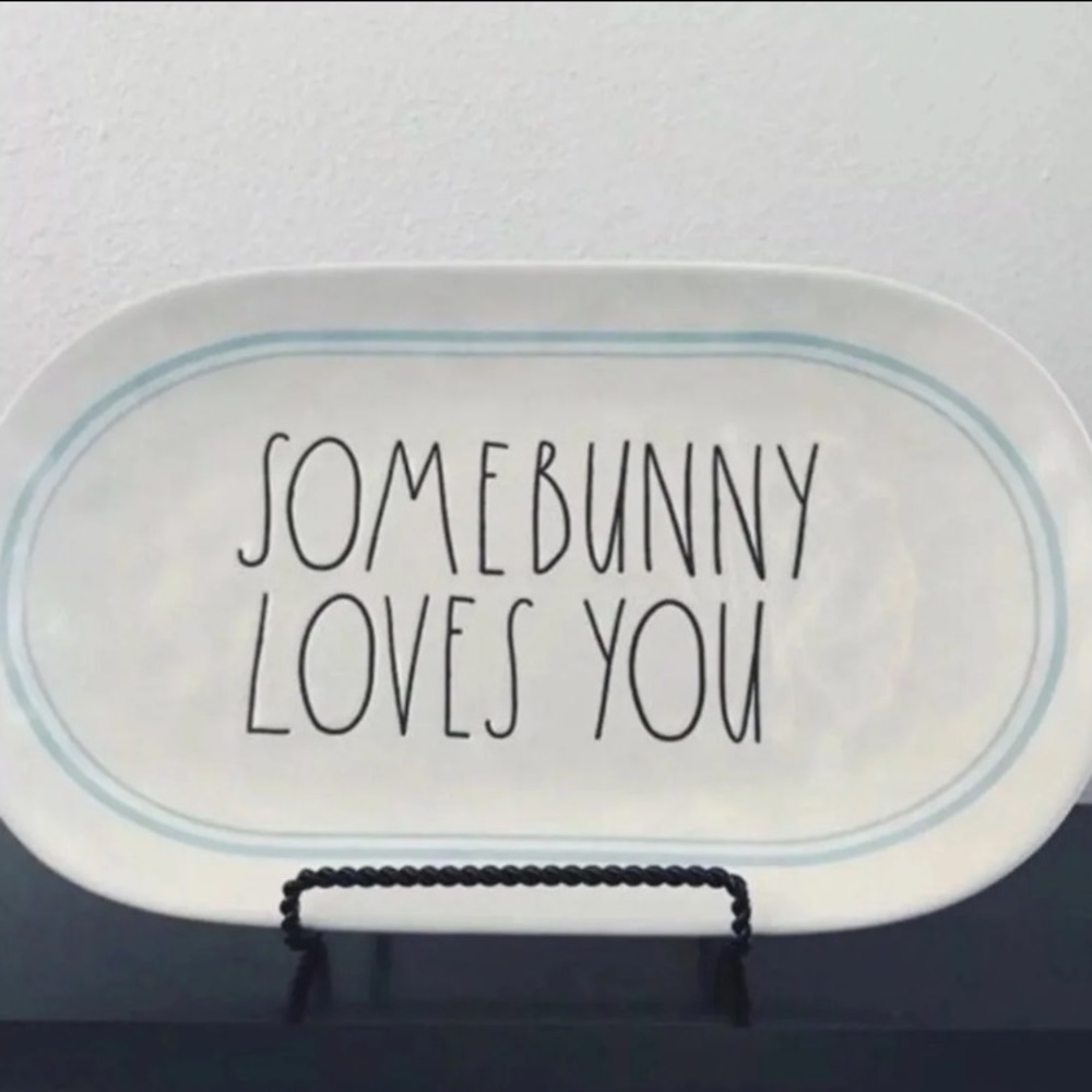 NWOT Rae Dunn Easter Serving Tray